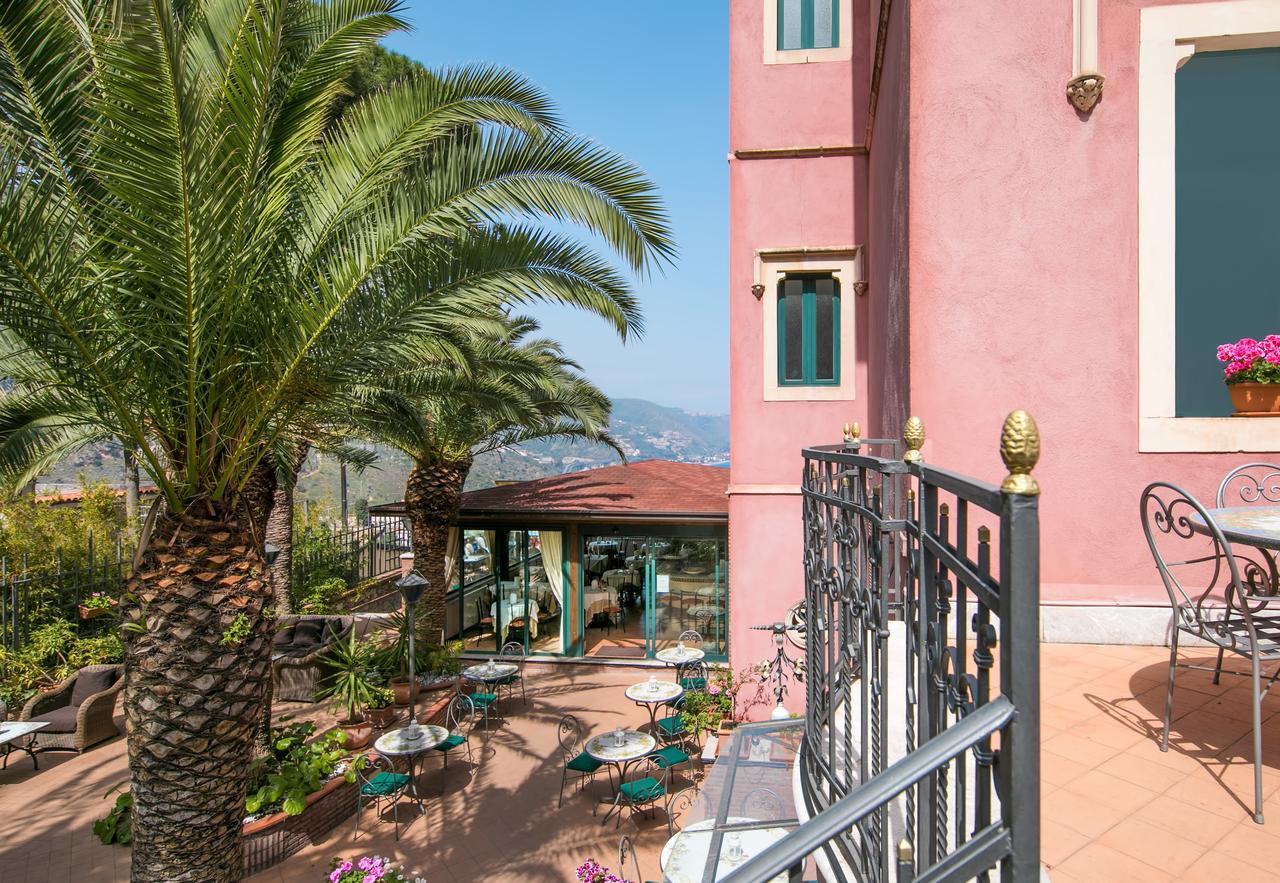 Hotel "La Pensione Svizzera" Taormina Exterior photo